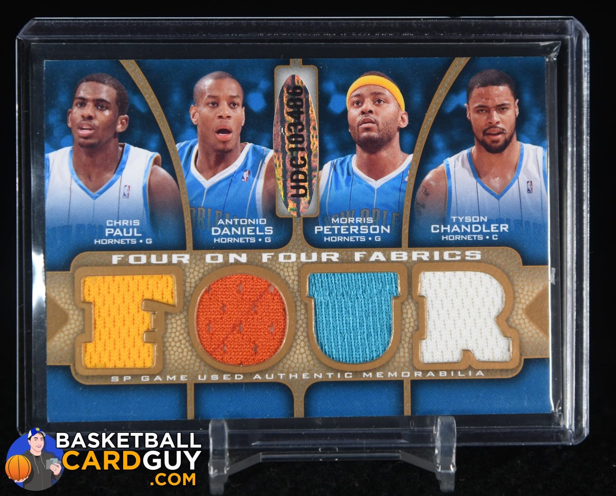 2009-10 SP Game Used 4 on 4 Fabrics 65 #FFDALNEW Tyson Chandler