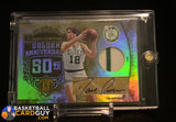 2011 PANINI GOLD STANDARD DAVE COWENS #1/5 PRIME JERSEY PATCH AUTOGRAPH #/5 auto, autograph, numbered