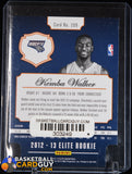 2012 - 13 Elite Status Gold #209 Kemba Walker #/24 basketball card, numbered, rookie card