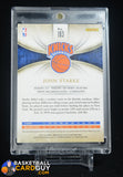 2013-14 Immaculate Collection #193 John Starks JSY AU #/75 auto, autograph, memorabilia, numbered