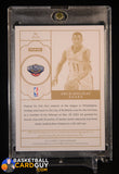 2013-14 Panini Flawless Patch Autographs Ruby #52 Jrue Holiday auto, autograph, memorabilia, numbered