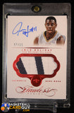 2013-14 Panini Flawless Patch Autographs Ruby #52 Jrue Holiday auto, autograph, memorabilia, numbered