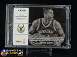 2015-16 Panini Noir Giannis Antetokounmpo Auto Color #/49 auto, autograph, numbered