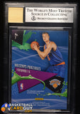 2015-16 Panini Revolution Rookie Autographs #7 Kristaps Porzingis BGS 9 auto, autograph, BGS, graded