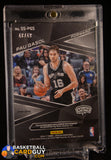 2016-17 Spectra Pau Gasol Spectacular swatches silver prizm gu jersey /49 auto, autograph, memorabilia, numbered