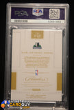2016 PANINI FLAWLESS SIGNATURE PRIME MATERIALS KARL-ANTHONY TOWNS #SP-KAT auto, autograph, memorabilia, numbered