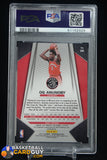 2017-18 Prizm OG Anunoby Prizm Fast Break Autograph RC PSA 9 autograph, basketball card, graded, rookie card