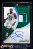 2018-19 Immaculate Collection Patch Autographs Jersey Number #49 Paul Pierce/34 auto, autograph, memorabilia