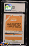 2019-20 Optic Kevin Durant Silver Scope PSA 9 Mint Prizm SP #d /249 CSG 9.5 graded, numbered, PSA