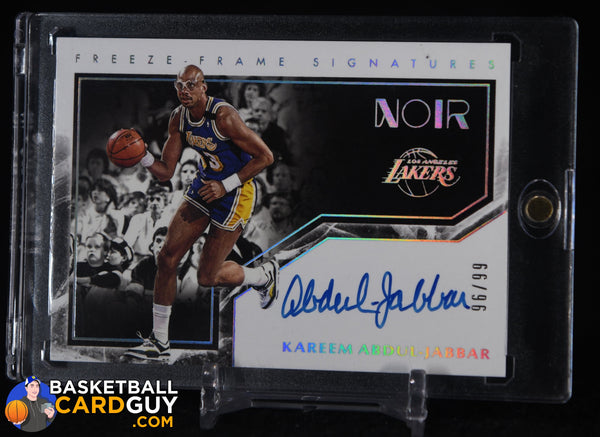 2019-20 Panini Noir Freeze Frame Signatures #/99 – Basketball Card Guy