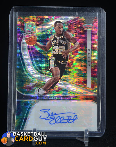 2019-20 Panini Spectra Sean Elliot Auto Serial #/75