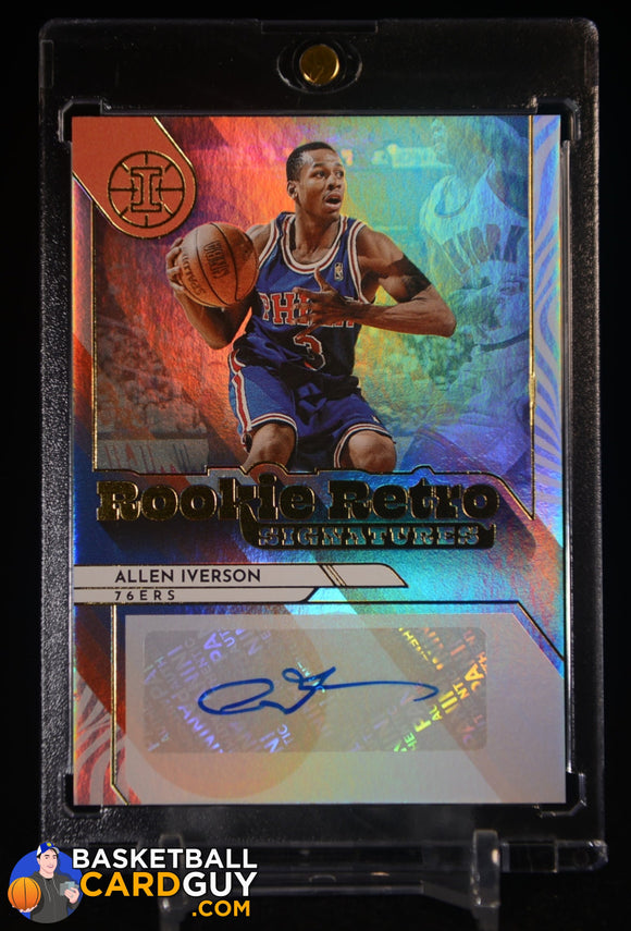 Allen Iverson 2000-01 Fleer Feel the Game #11B (White