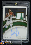 2021-22 Panini Immaculate Marcus Smart Patch Auto Autograph #/49 auto, autograph, memorabilia, numbered