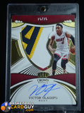 2022-23 Crown Royale Silhouettes Material Autographs Prime #18 Victor Oladipo/15/Issued in 23-24 Crown Royale #/15 auto, autograph,