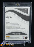 2022-23 Immaculate Collection #126 Blake Wesley JSY AU RC #/99 auto, autograph, memorabilia, numbered