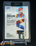 2022 Allen Iverson X Tyson Beck Rainbow Foil Auto Autograph #/29 auto, autograph, numbered