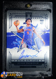 2023-24 Impeccable Stainless Stars Auto Ausar Thompson #/49 auto, autograph, numbered