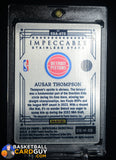 2023-24 Impeccable Stainless Stars Auto Ausar Thompson #/49 auto, autograph, numbered