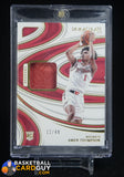 2023-24 Panini Immaculate Amen Thompson RC Rookie Sneaker Swatch Patch #/49 memorabilia, numbered
