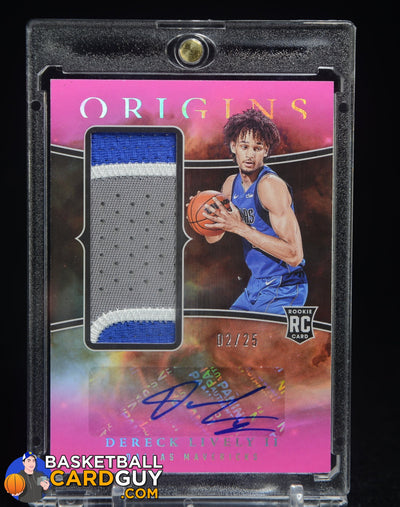 2023-24 Panini Origins Rookie Jersey Pink /25 Dereck Lively II #RJA-LIV