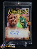 2023-24 Topps Finest Paul Pierce Masters Auto Black Refractor #/25 auto, autograph, numbered
