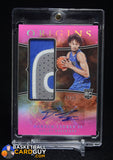 2023 Panini Origins Pink Dereck Lively II ROOKIE PATCH AUTO #12/25 auto, autograph, memorabilia, numbered