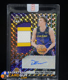 2024-25 Panini Mosaic Dalton Knecht Rookie Auto Autograph RC Patch Bronze #/75 auto, autograph, memorabilia, numbered