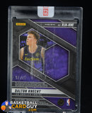2024-25 Panini Mosaic Dalton Knecht Rookie Auto Autograph RC Patch Bronze #/75 auto, autograph, memorabilia, numbered