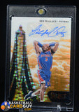 2024-25 Panini Select Ben Wallace In Flight Signatures Orange Pulsar FOTL #/30 auto, autograph, numbered