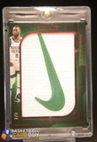 2024-25 Panini Silhouette Kemba Walker Jumbo Memorabilia Nike Swoosh #/5 memorabilia, numbered