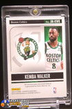 2024-25 Panini Silhouette Kemba Walker Jumbo Memorabilia Nike Swoosh #/5 memorabilia, numbered