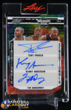 2024 Leaf Breakers Bowl Parker Iverson Anderson Hardaway Davis Tie Dye Auto #1/1 1of1, autograph, basketball card, numbered