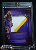 2024 PANINI SILHOUETTE BASKETBALL #S-LBJ LEBRON JAMES PATCH #/49 memorabilia, numbered
