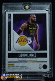2024 PANINI SILHOUETTE BASKETBALL #S-LBJ LEBRON JAMES PATCH #/49 memorabilia, numbered