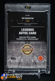2025 Topps Chrome McDonald’s Rip Hamilton Legends Auto Green Refractor #/99 auto, autograph, numbered
