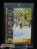 2026 -25 Ray Allen Topps Finest Masters Auto Gold Geometric #/50 auto, autograph, numbered
