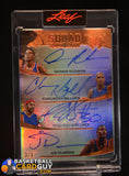 2026 Leaf Magnificence Dennis Rodman Chauncey Billups Joe Dumars Ben Wallace Auto Autograph #d 3/5 auto, autograph, numbered