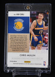 Chris Mullin 2020-21 Panini Obsidian Award Winning Autographs #17