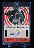 Hakeem Olajuwon 2013-14 Prestige Old School Signatures #59 #/75