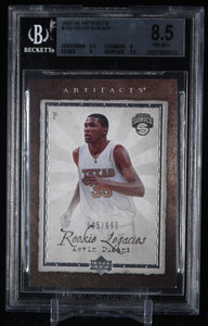 Kevin Durant 2007-08 Artifacts #102 RC BGS 8.5