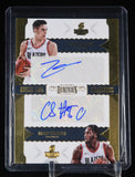 Caleb Swanigan/Zach Collins 2017-18 Panini Dominion Rookie Dual Signatures Bronze #40 #/10