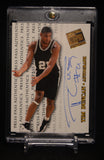 Tim Duncan 1998 Press Pass Authentics Autographs #1