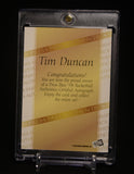 Tim Duncan 1998 Press Pass Authentics Autographs #1