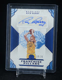Rick Barry 2018-19 Panini Cornerstones Franchise Pillars Autographs Quartz #/25