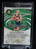 Detlef Schrempf 2022-23 Panini Spectra Illustrious Legends Signatures #15 #/99
