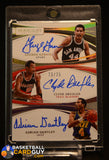 Adrian Dantley/Clyde Drexler/George Gervin 2020-21 Immaculate Collection Triple Autographs #3 #/25 auto, autograph, numbered