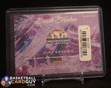 Alex English 2021-22 Court Kings Brush Strokes Autographs Ruby #49/49 auto, autograph, numbered