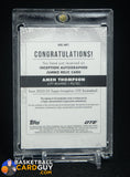AMEN THOMPSON 2022/23 TOPPS INCEPTION OTE ROOKIE AUTO PATCH #/99 auto, autograph, memorabilia, numbered
