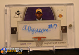 Andrew Bynum 2005-06 Sweet Shot Signature Shots Acetate #AN #/75 auto, autograph, numbered