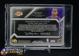 Andrew Bynum 2008-09 UD Black Veteran Signed Jersey Pieces #/50 auto, autograph, memorabilia, numbered
